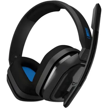 Casti Logitech ASTRO A10 Headset for PS4 - GREY/BLUE - 3.5 MM - WW