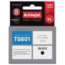 Activejet AE-801N ink for Epson printer, Epson T0801 replacement; Supreme; 15 ml; black