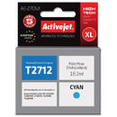 Activejet AE-27CNX ink for Epson printer, Epson 27XL T2712 replacement; Supreme; 18 ml; cyan