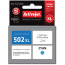 Activejet AE-502CNX ink for Epson printer, Epson 502XL W24010 replacement; Supreme; 12 ml; cyan
