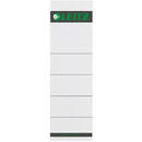 Accesorii birotica Etichete LEITZ pentru biblioraft, carton, 80 mm, 10 buc/ set, alb
