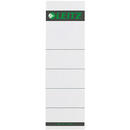 Accesorii birotica Etichete LEITZ pentru biblioraft, carton, 52 mm, 10 buc/ set, alb