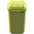Cos plastic cu capac batant, pentru reciclare selectiva, capacitate 50l, PLAFOR Fala - verde