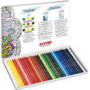 Articole pentru scoala Creioane colorate, cutie metal, 36 culori/set, ALPINO Color Experience