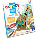 Articole pentru scoala Set articole creative CARIOCA Create & Color - GIRAFFE 3D