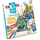 Articole pentru scoala Set articole creative CARIOCA Create & Color - ELEPHANT 3D