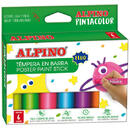 Creioane Tempera 6 culori/cutie, ALPINO PintaColor