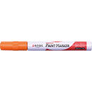 Marker cu vopsea PENAC, rezistent la temperaturi inalte, varf rotund, grosime scriere 2-4mm - orange