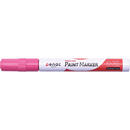 Marker cu vopsea PENAC, rezistent la temperaturi inalte, varf rotund, grosime scriere 2-4mm - roz