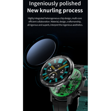 Smartwatch SENBONO S30 1.3" Negru