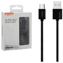 USB CABLE MICRO 3A BLACK SOMOSTEL 3100mAh QUICK CHARGER 1.2M POWERLINE SMS-BP02
