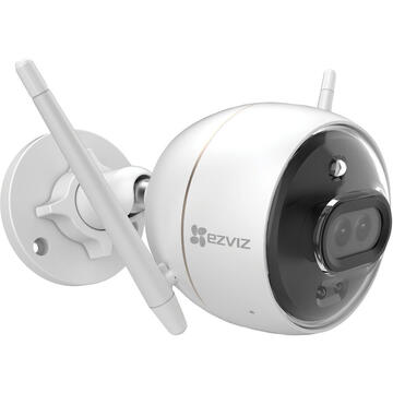 Camera de supraveghere EZVIZ C3X Smart Outdoor Camera with Dual Lens Colour Night Vision, powered by Dark-Fighter