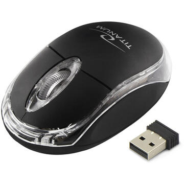 Mouse TITANUM TM120K USB Wireless Negru