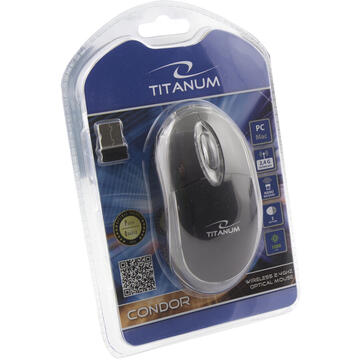 Mouse TITANUM TM120K USB Wireless Negru