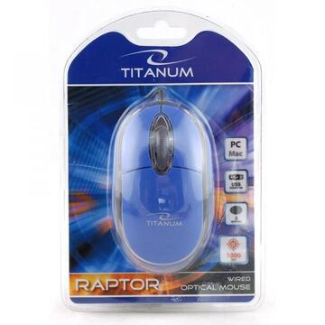 Mouse TITANUM TM102B USB OPTIC FIR