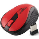 Mouse TITANUM TM114R USB Wireless FARA FIR ROSU