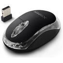 Mouse Extreme XM105K USB Wireless NEGRU