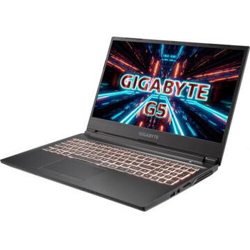 Notebook Gigabyte G5 MD-51EE123SD 15.6" FHD Intel Core i5-11400H 16GB 512GB SSD nVidia GeForce RTX 3050 Ti  4GB Free DOS Black