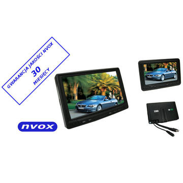 NVOX Monitor LCD de cu ecran tactil VGA 12V 230V