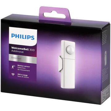 Orno Philips WelcomeBell AddMove, senzor de mișcare fără fir, 2xAA baterie