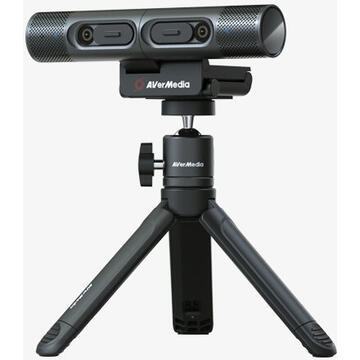 Camera web AVerMedia PW313D webcam 5 MP 2592 x 1944 pixels USB 2.0 Negru 1080P