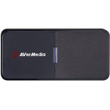 Camera web AVerMedia BU113 placa captura 3840 x 2160 USB 3.0