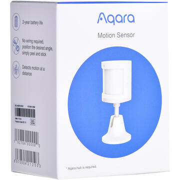 Xiaomi Aqara RTCGQ11LM motion detector Infrared sensor Wireless Ceiling/wall White