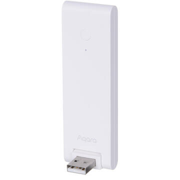 Senzor inteligent Aqara HE1-G01 multifunctional Smart Gateway Wireless Hub E1 compatibil cu Apple HomeKit si Google Assistant