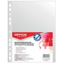 Folie protectie pentru documente A4, 55 microni, 100folii/set, Office Products - cristal