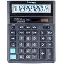 Calculator de birou Calculator de birou, 12 digits, 206 x 155 x 35 mm, dual power, Donau Tech DT4127 - negru
