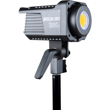 Lampa Video LED Daylight Amaran 200d 5600K cu Bluetooth si reflector