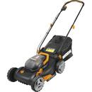 WORX WG743E lawn mower Push lawn mower Black,Orange Battery