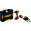 DeWalt DCD709M2T-QW Cordless Drill 2x 18V Li-Ion XR 4Ah TSTAK Black, Yellow