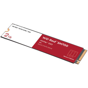 SSD Western Digital RED SN700, 2TB, PCI Express 3.0 x4, M.2