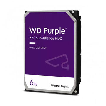 Hard disk Western Digital Purple™ 6TB, 256MB cache, SATA-III