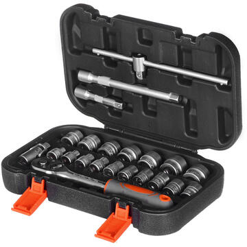 Tool kit 3/8" 22-piece STHOR 58661