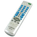 Telecomanda Universala Savio RC-02 , Infrarosu Wireless DVD/Blu-ray,TV , Argintiu