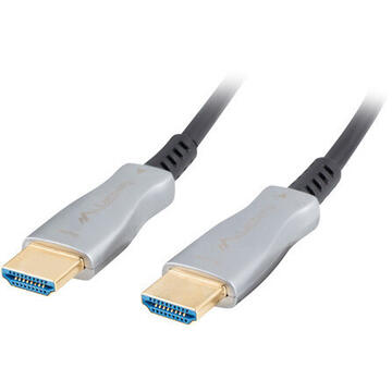 Lanberg CA-HDMI-20FB-0500-BK optical cable HDMI M/M 50m v2.0 4K AOC