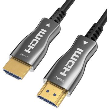 CLAROC AOC HDMI 2.0 4K 15m Fiber Optic Cable