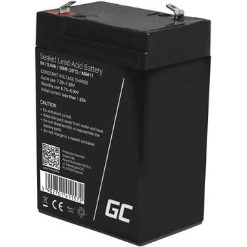 Green Cell AGM11 UPS battery Sealed Lead Acid (VRLA) 6 V 5 Ah