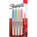 Sharpie 2065402 permanent marker Fibre tip Blue, Green, Orange, Pink 4 pc(s)