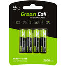Green Cell GR02 household battery Rechargeable battery AA Nickel-Metal Hydride (NiMH) 4x AA HR6 2000 mAh