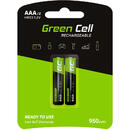 Green Cell GR07 household battery Rechargeable battery AAA Nickel-Metal Hydride (NiMH) 2X AAA R3 950MAH