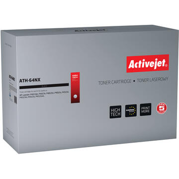 Activejet ATH-64NX toner for HP printer; HP 64X CC364X replacement; Supreme; 24000 pages; black