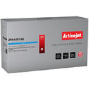 Activejet ATH-6001AN toner for HP printer; HP 124A Q6001A, Canon CRG-707C replacement; Premium; 2000 pages; cyan