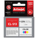 Activejet AC-513R ink for Canon printer; Canon CL-513 replacement; Premium; 15 ml; color