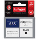 Activejet AH-655BR ink for HP printer; HP 655 CZ109AE replacement; Premium; 20 ml; black