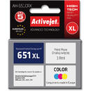 Activejet AH-651CRX ink for HP printer; HP 651 C2P11AE replacement; Premium; 18 ml; color