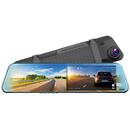 Camera video auto Xblitz Mirror View Camera auto video Dual fata/spate, oglinda LCD 5.0 Full HD Black