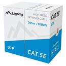 LANBERG CABLE UTP KAT.5E 305M WIRE CCA RED